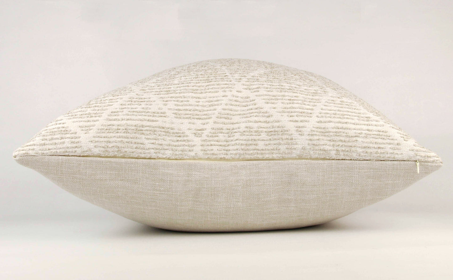 Ivory Diamonds Pillow Cover